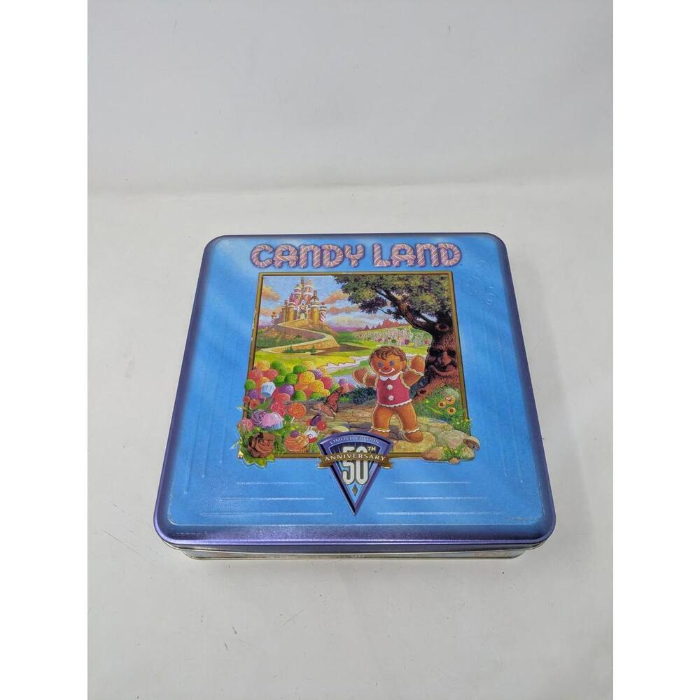 Vintage 1998 Candy Land 50th Anniversary Board Game Tin Complete - Picture 6 of 7